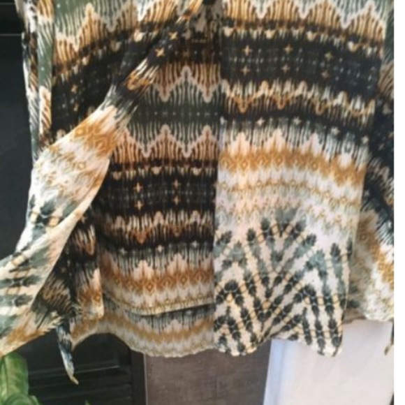 CB Established 1962 -  Multi-Colored Tunic -  Sz L - Picture 3 of 5